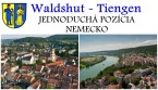 Waldshut Tiengen opatrovanie na 4/6 týždňov