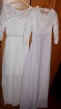 Predám nové biele dlhé šaty S/M