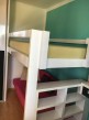 Poschodová posteľ na mieru +rozkladací gauč