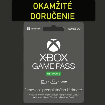 Ponúkam Xbox Game Pass Ultimate na 1 mesiac za 5€