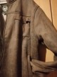 Pánska zateplená bunda z umelého semišu 4XL
