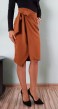 Nová dámska sukňa s vysokým pásom MADE IN ITALY