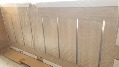 Obložková zárubňa 80 cm + dvere 80L (dub pieskový)