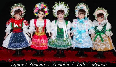 Predám nové Slovenské krojované bábiky.
