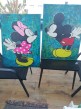 Obrazy Mickey a Minnie mouse
