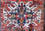 Starý ruční perzský koberec