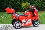 Elektrická motorka - L - červená