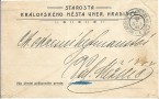 Obálka listu Uh.Hradiště-Val.Meziříčí z r.1903
