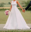 Prekrásne svadobné čipkované šaty