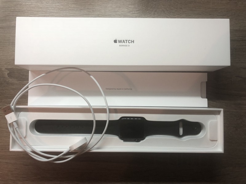 apple watch series 3 black