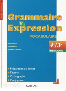 Grammaire et expression vocabulaire - 8.-9/ZŠ Koš