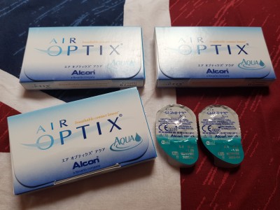 Kontaktné šošovky Air Optix Aqua