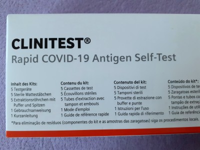 Covid samotesty - antigénové testy