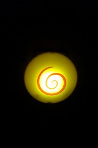 LED lampa s nálepkami do detskej izby - slimáčik