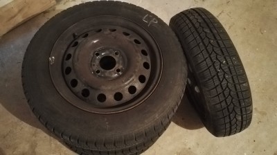 Zimné pneu na diskoch 165/70 R14