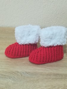 Háčkované papučky 73