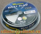 Traxdata BD-R 25 GB Printable, Cake 10