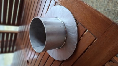 Nerezový disk,klobučik.