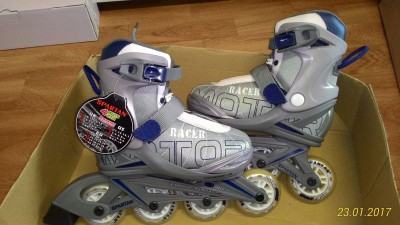 Korčule kolieskové 32-35