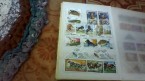 2 x staré albumy v obale + 300 ks známok na predaj