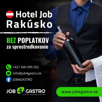 Čašníčka vo vinárni