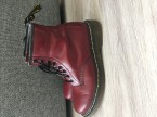 Originál kožené Dr. Martens 1460 Cherry red smooth
