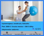 Fyzioterapeut s ubytovaním zdarma, Innsbruck