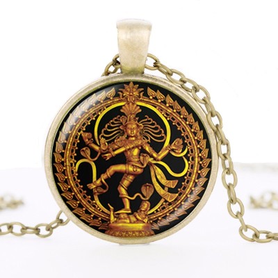 Amulet - Zlatý tancujúci Šiva-Natarádža