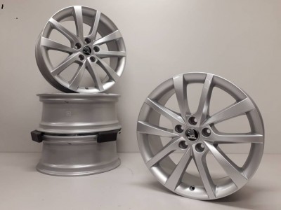Škoda Kodiaq originál alu disky 7J 5x112 R18 ET43