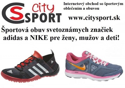 Športová obuv pre ženy, mužov a deti v CitySport