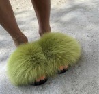 Šľapky pravá kožušinka