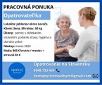 Opatrovateľka ku klientke v obci Jablonov, Levoča