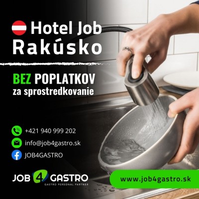 Umývač + pomocná čašníčka