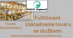Fulfillment - Skladovanie a Preprava - Trenčín.