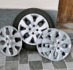 Predám plechové disky 6J R15.
