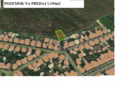 Na predaj investičný pozemok vo Vajnoroch - Nemeck