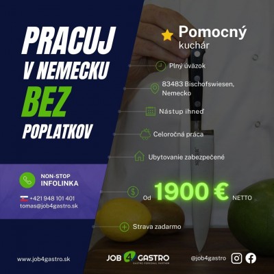 CELOROČKA: Pomocný kuchár Commi de Partie
