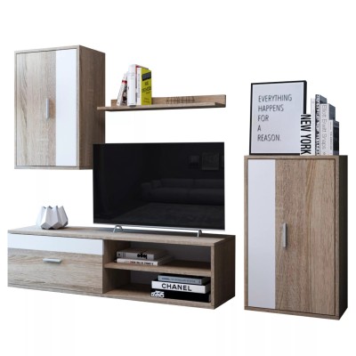 Ponúkam vám nádhernú Dub/Sonoma obývaciu stenu