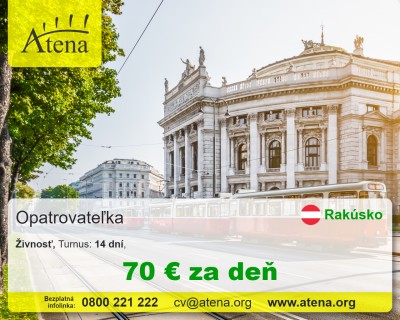 Opatrovatelka, opatrovatel, zdravotna asistentka