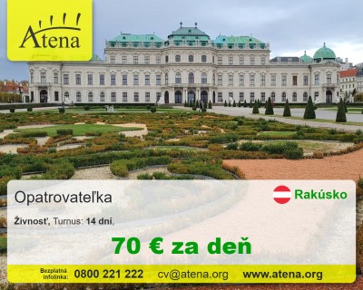 Opatrovatelka, opatrovatel, zdravotna asistentka