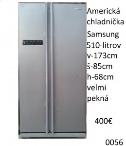 predám americkú chladničku Samsung