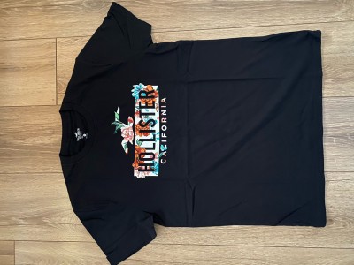 Tričko Hollister (čierne)