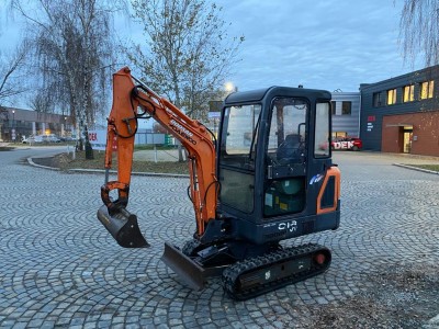 Minibager Minirypadlo DOOSAN 018 VT-1,7t-3x lžíce