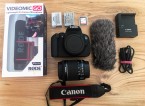 Canon 700D + Objektív a príslušenstvo