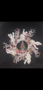 Vianočný veniec  vetvičkami