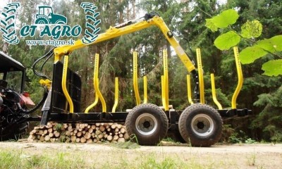 Hydrofast H9 príves na prepravu dreva