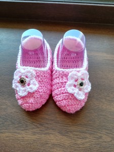 Háčkované papučky 20