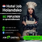 Pracovná ponuka pre skúsených kuchárov v Holandsku