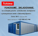 Ponúkame skladovanie na vonkajšej ploche