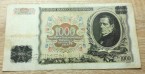 1934, 1000 koruna, pretlač Slovenský štát